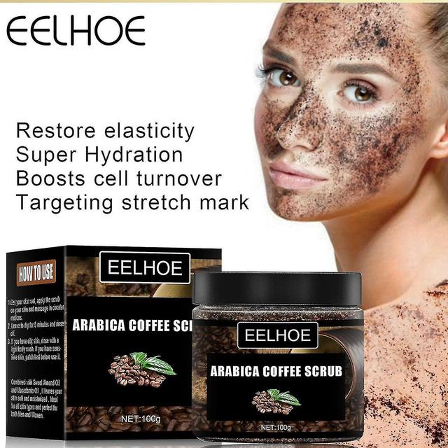 Syhsj New 2023 Coffee Extract Body Scrub Soften Cutin Brightening Moisturizing Deep Cleansing Anti-acne Scrub Soft Skin Body Care Changzhao on Productcaster.