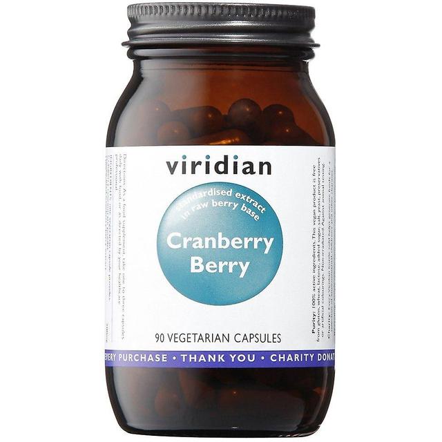 Viridian Cranberry Berry Extract Veg Caps 90 (807) on Productcaster.