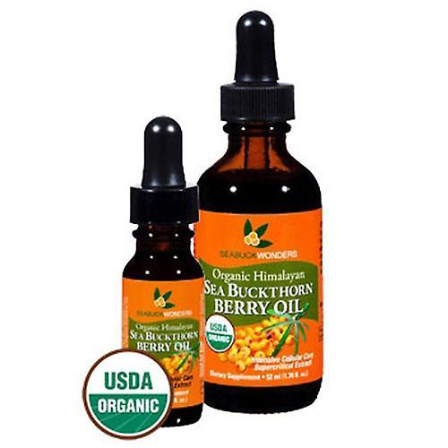 SeabuckWonders Seabuck Wonders Sea Buckthorn Organic Berry Oil, 0.45 fl oz (Pack of 3) on Productcaster.