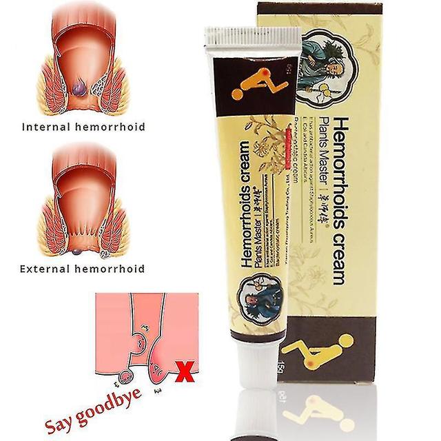 2boxy Nowe hemoroidy Maść Roślinne materiały ziołowe Potężne hemoroidy Krem Wewnętrzne stosy Zewnętrzna całość odbytu z pudełkiem on Productcaster.