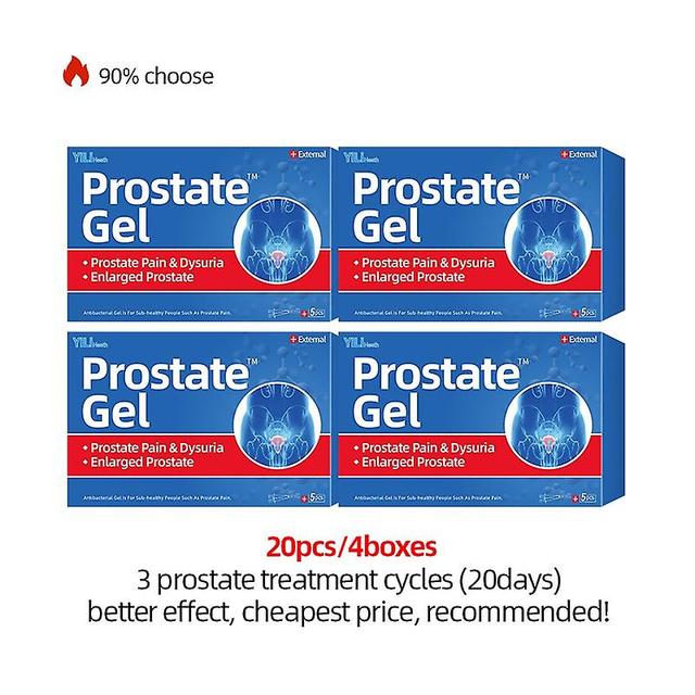 Tib Prostate Treatment Medical Gel Prostatic Therapy For Frequent Urination Urethritis Kidney Care 10/20pcs Prostatitis Medicine 4boxes on Productcaster.