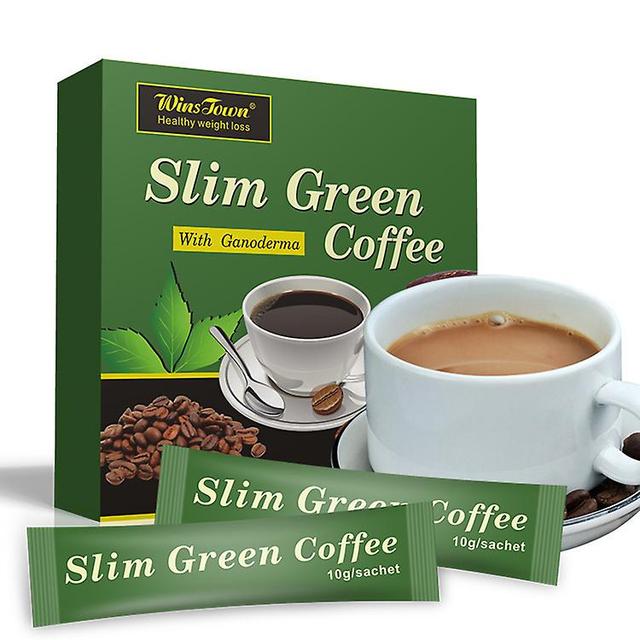 Yunshu Slim Green Coffee with Ganoderma Control Weight Detox 1PCS on Productcaster.