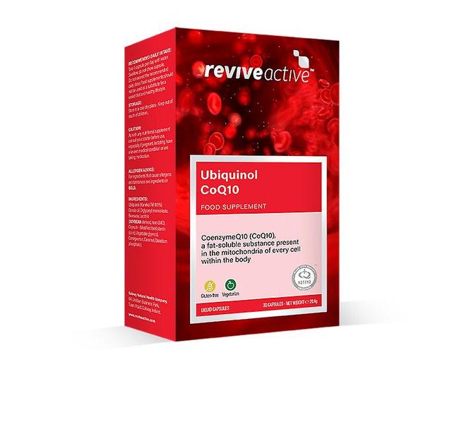 Revive Active Actieve Ubiquinol Coq10 30's nieuw leven inblazen on Productcaster.