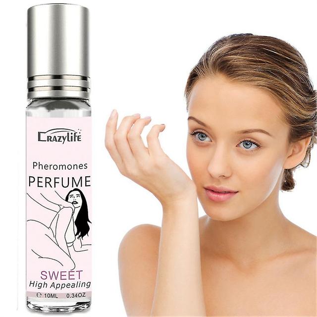 Parfüm für Frauen und Männer Lang anhaltendes Pheromon Eau De Toilette Frisches süßes Ozeanparfüm 10ml KR Rosa on Productcaster.