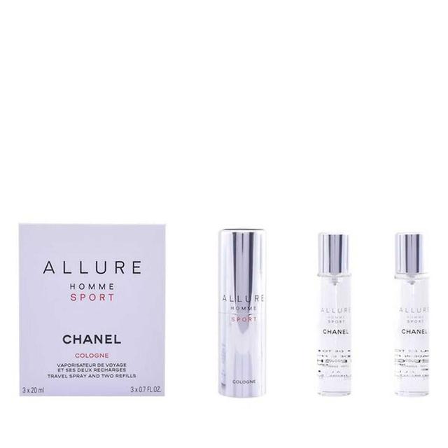 Men's Perfume Allure Homme Sport Cologne Chanel 123300 EDC (3 pcs) 20 ml on Productcaster.