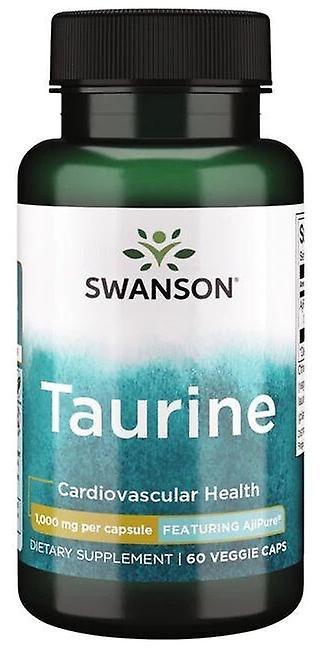 Swanson AjiPure Taurine 1 gr 60 Capsules on Productcaster.