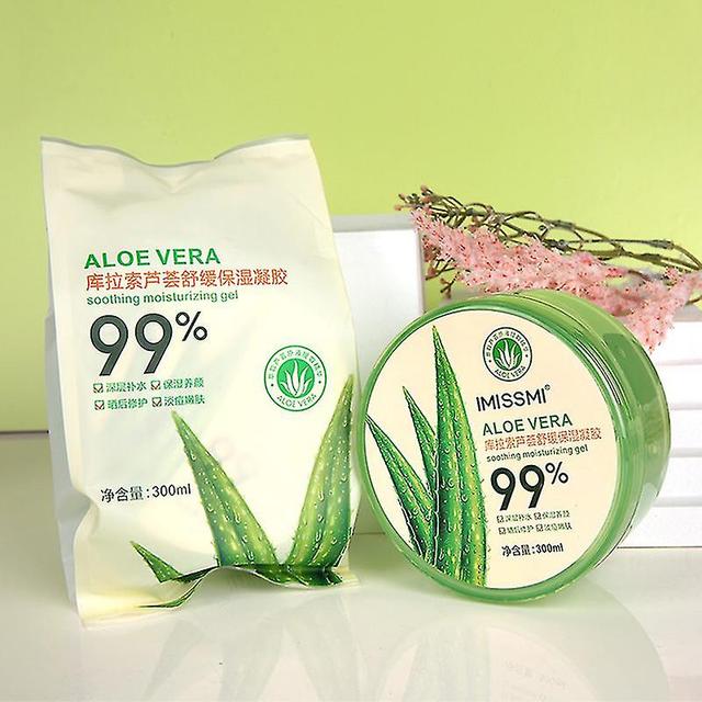 Buy 1 Get 1 Freealoe Vera Gel Moisturizing Dry & Acne Skin Fades Acne Marks Skin Restoration Gel Facial Body Beauty on Productcaster.