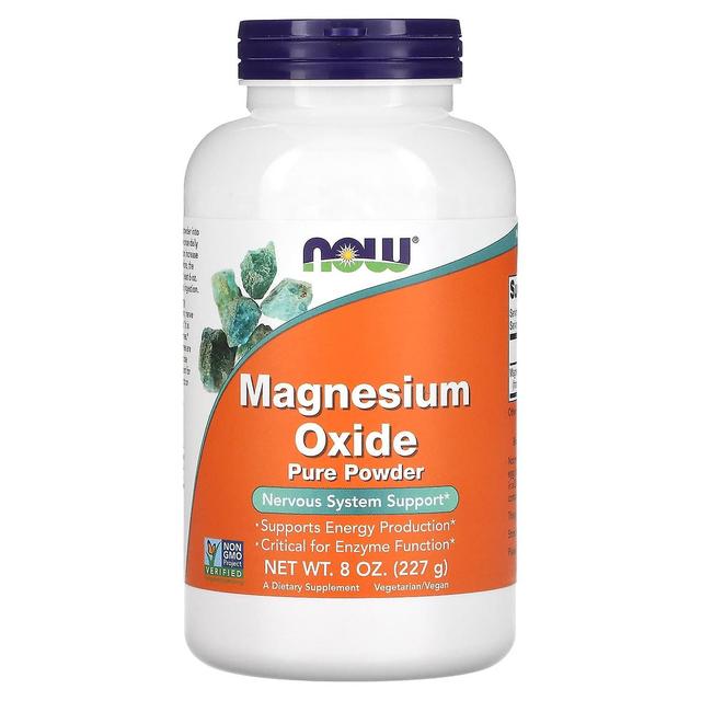 NOW Foods, Óxido de Magnésio Puro Pó, 8 oz (227 g) on Productcaster.