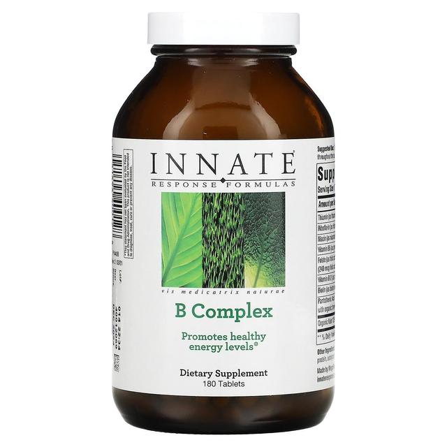 Innate Response Formulas, B Complex, 180 Tablets on Productcaster.