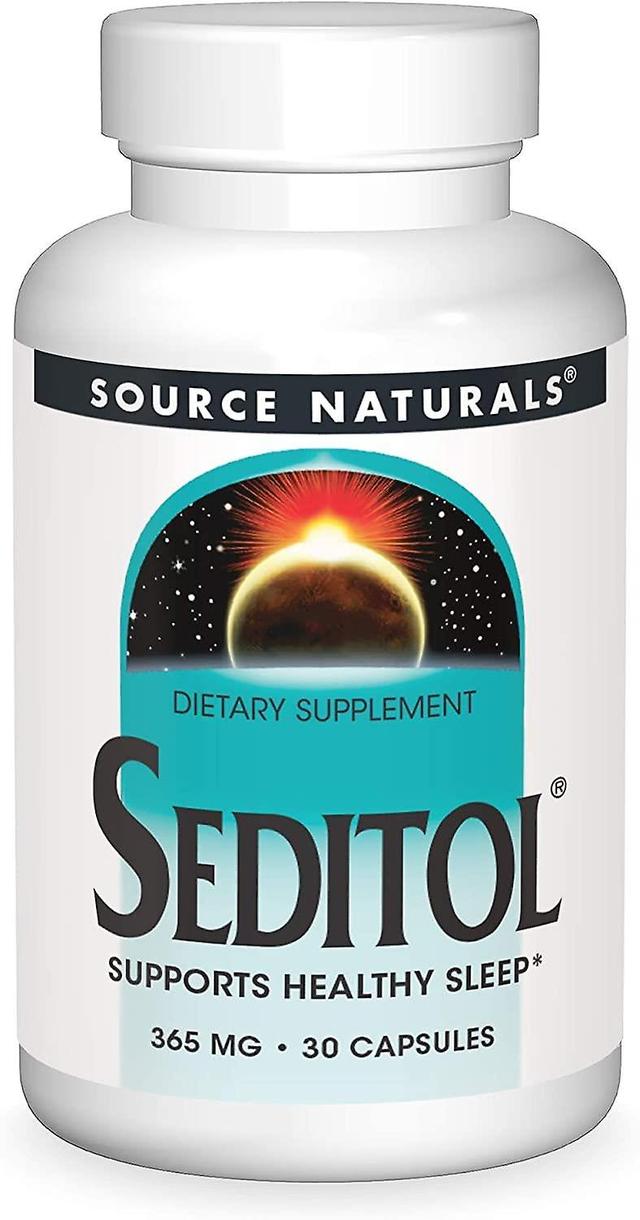 Source Naturals Kilde Naturals Seditol 365mg 30 kapsler on Productcaster.