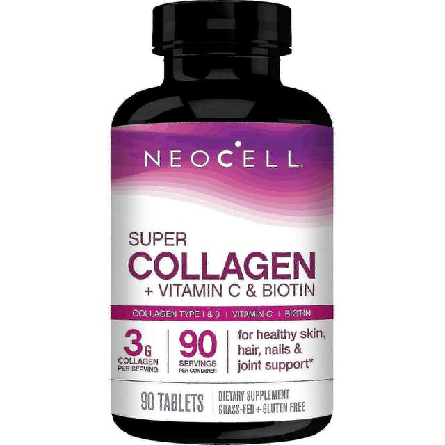 Neocell super collagen + vit c & biotin tablets, 90 ea on Productcaster.