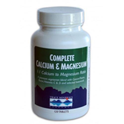 Trace Minerals Complete Calcium & Magnesium ,1:1 120 Tabs (Pack of 1) on Productcaster.