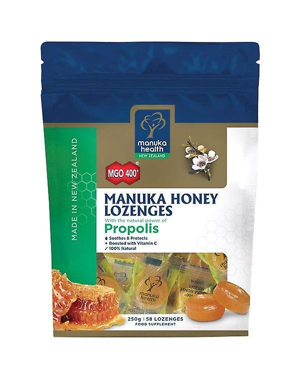 Manuka Health MGO 400+ Pastylki do ssania Manuka Honey & Propolis 250g - 58 pastylek on Productcaster.