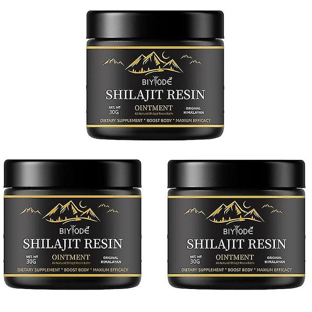 Bilking 3pcs Pure 100% Himalayan Shilajit, Soft Resin, Organic, Extremely Potent, Fulvic Acid on Productcaster.