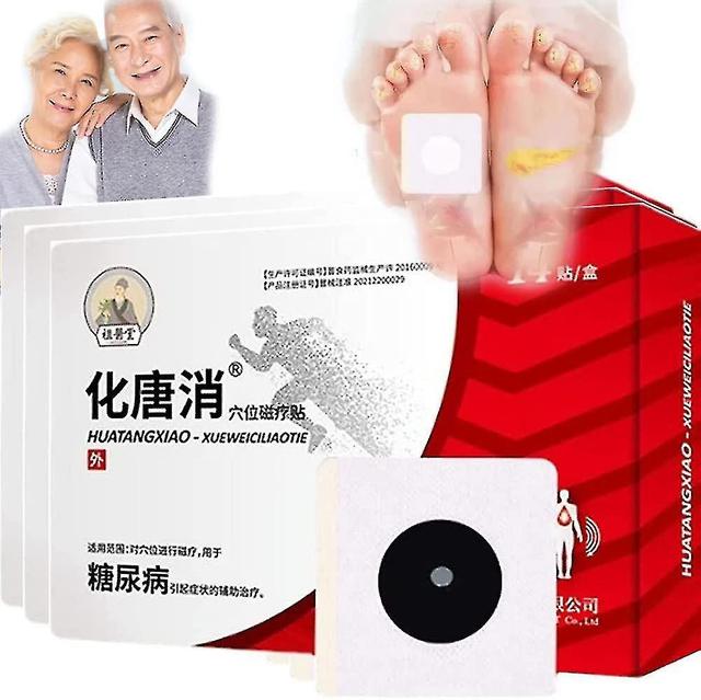 Saret Hua Tang Xiao Acupoint Sticker, Herbal Diabetes Patch, Hua Tang Xiao, Huatangxiao Acupoint Pressure Stimulation 42pcs on Productcaster.