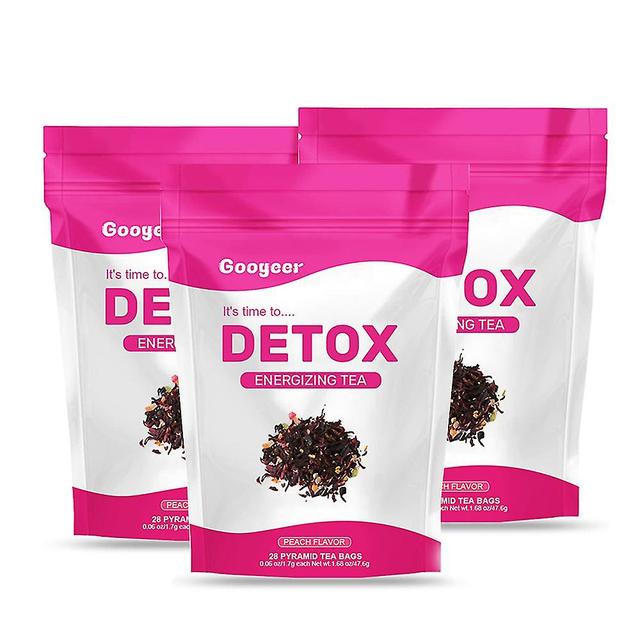 28pcs Detox Tea - All-natural, Supports Healthy Weight, Helps Reduce Bloating- B 3-1 3pcs on Productcaster.