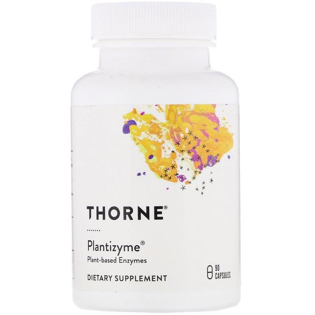 Thorne Research, Plantizyme, 90 Capsules on Productcaster.