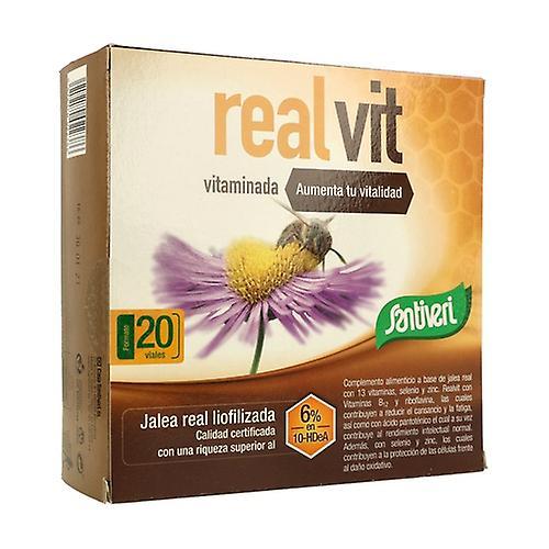 Santiveri Realvit 20 vials on Productcaster.