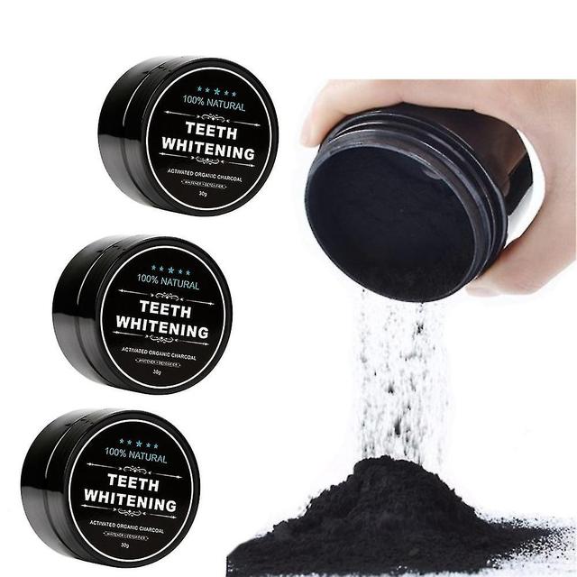 3pcs Activated Charcoal Powder 100% Pure Food Grade Natural Coconut Shells OEMG on Productcaster.