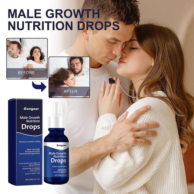 Frusde Male Growth Nutrition Drops, Blue Direction Benefit Drops, Complex Men's Drops, Complex Drops For Men, Secret Happy Drops For Men 2pcs on Productcaster.