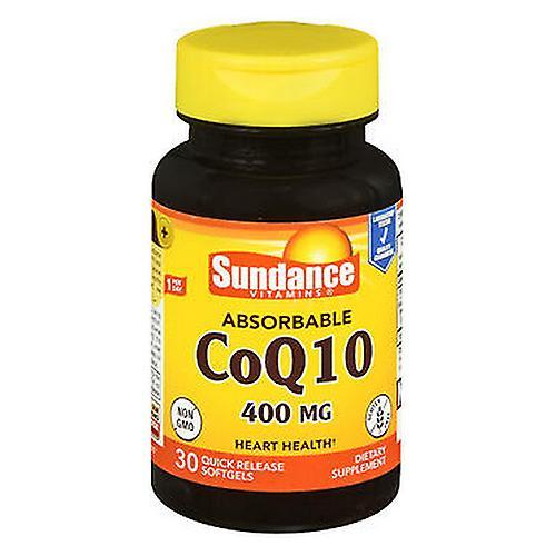 Sundance CoQ 10,400 mg, 30 Cápsulas Blandas (Paquete de 1) on Productcaster.