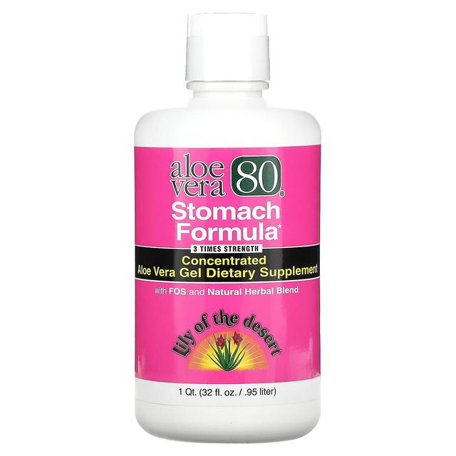 Lily of the Desert, Aloe Vera 80, Stomach Formula, 32 fl oz (0.95 l) on Productcaster.