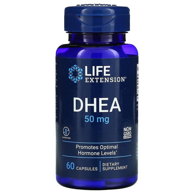 Life Extension Prolungamento della vita, DHEA, 50 mg, 60 Capsule on Productcaster.