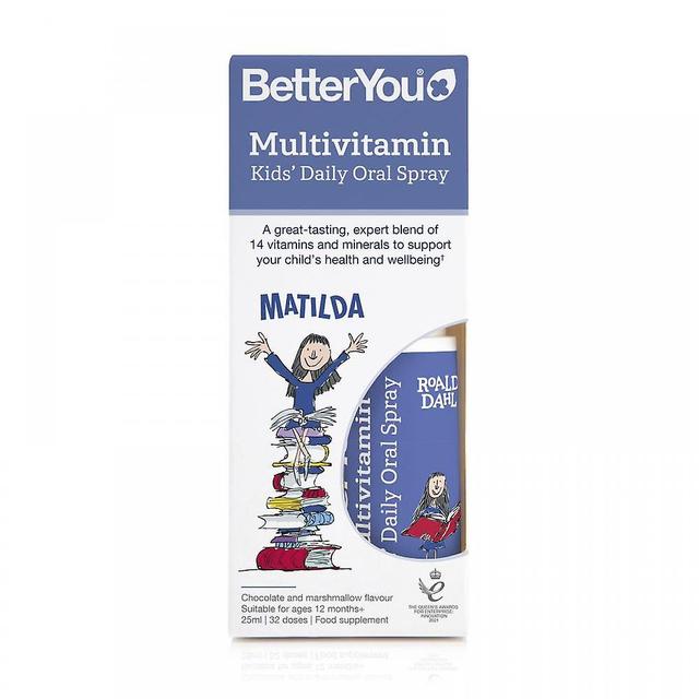 Better You Betteryou multivitamin kids' daily oral spray on Productcaster.