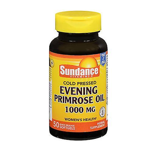 Sundance Vitamins Evening Primrose Oil Softgels,1000 mg,50 Caps (Pack of 1) on Productcaster.