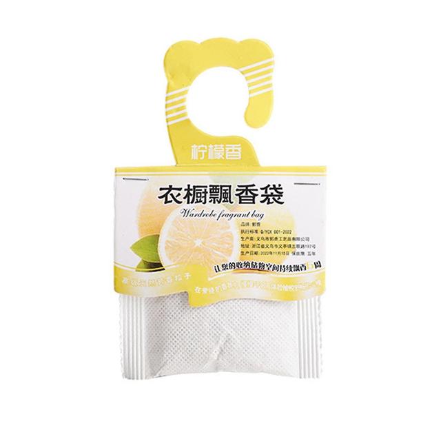 Air Fresh Freshener Scent Bag Natural Smell Perfume Essential Oil Sachet Convient Pour Chambre Hôtel Citron on Productcaster.