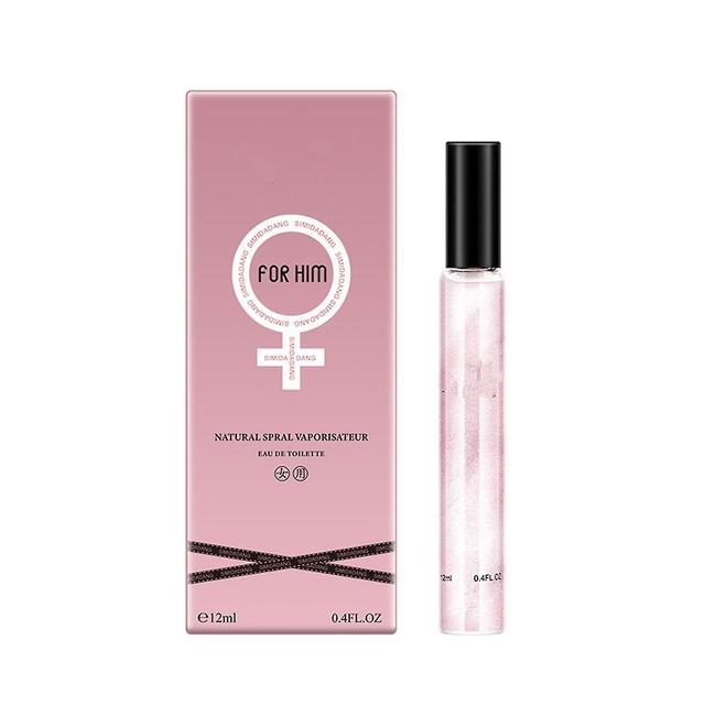 Hotime Pheromon Parfüm Spray, Frischer Duft Pheromon Cologne Flirt Attract Parfüm Lure Instinct Pheromon Parfümöl für Frauen Männer, 12ml/ Stk Pink... on Productcaster.