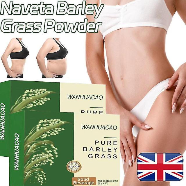 2pcs Barley Ruoye Green Juice Powder Alkaline Dietary Fiber Prebiotic Genuine Tender on Productcaster.