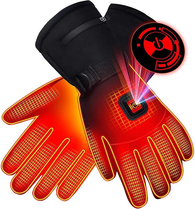 Dewenwils Dww-Gants Chauffants, Gants Chauffants lectriques pour Hommes et Femmes, Gants Thermiques avec 3 Rglages de Chaleur, Gants d'hiver Chauff... on Productcaster.