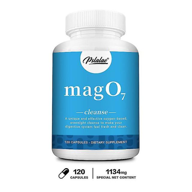 Mag O7 Oxygen Digestive System Colon Cleanse Detox Capsules, 120 Capsules, Perfect Travel Size on Productcaster.