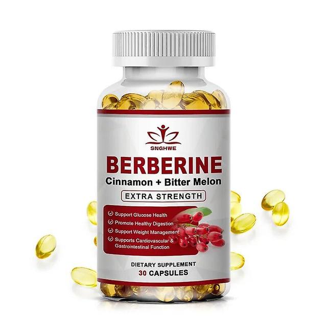 Venalisa Berberine Capsules Ceylon Cinnamon Bitter Gourd Healthy Immune System, Heart Health Supplements 30 count-1 bottle on Productcaster.