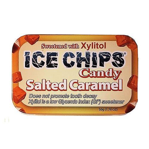 Ice Chips Candy Ischips sliksaltet karamel, 1,76 oz (pakke med 1) on Productcaster.