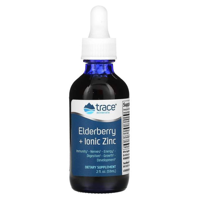 Trace Minerals Trace Minerals , Elderberry + Ionic Zinc, 2 fl oz (59 ml) on Productcaster.