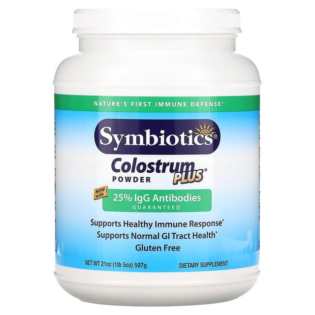 Symbiotics Simbiotici, Colostro Plus, Polvere, 21 oz (597 g) on Productcaster.