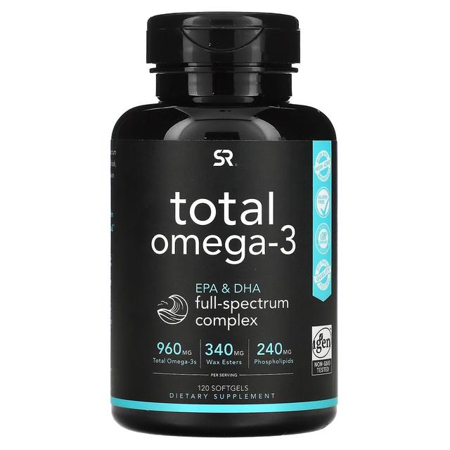 Sports Research, Total Omega-3, 120 Softgels on Productcaster.