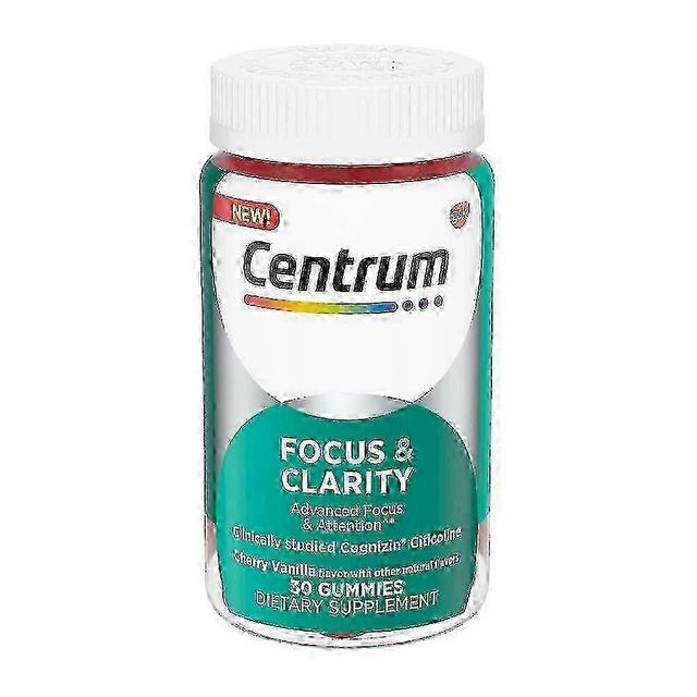 Centrum focus and clarity suplemento gomitas, 250 mg, cognizin citicolina, 30 ea on Productcaster.