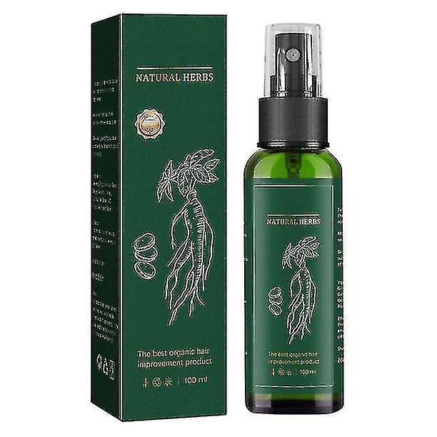 Elsavct Ginseng Hair Growth Liquid Anti-alopecia Hair Regrowth 100ml on Productcaster.