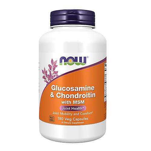 Now Foods Glucosamine & Chondroitin with MSM, 180 Caps (Pack of 6) on Productcaster.