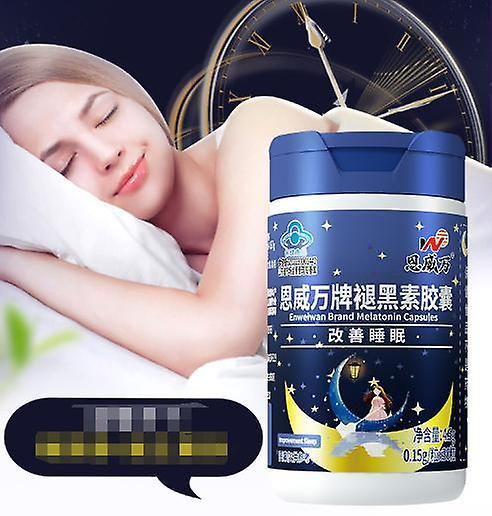 Blue Hat Melatonin Capsule For Improving Sleep: 30 Capsules on Productcaster.