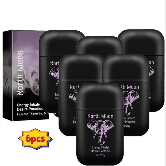 North Moon Men's Nasal Inhalation Health Bar Relieves Physical Discomfort, Fatigue, Relaxes, and Cares Nasal Clearance Supplement 6PCS on Productcaster.