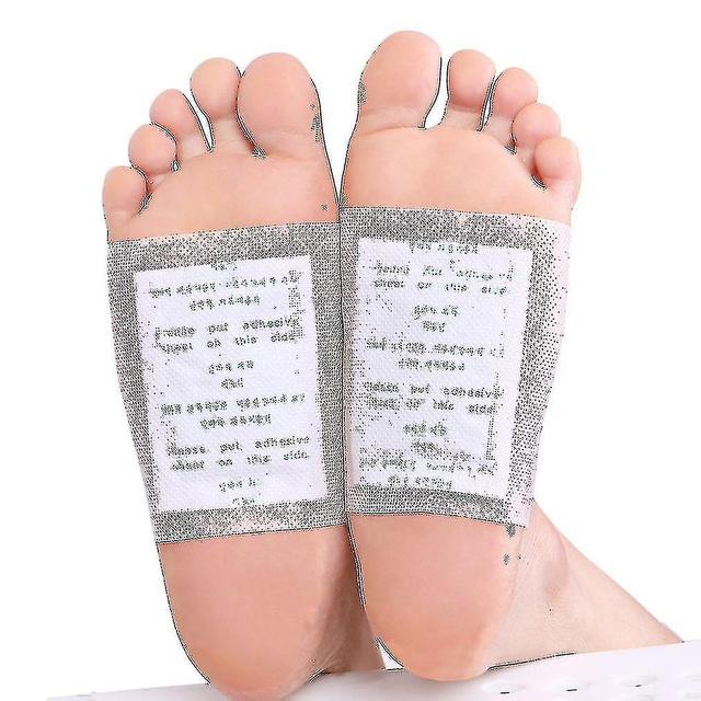 Bsilune 100 Pcs Detox Foot Patch Pads Detoxify Toxins Fit Health Care Detox Pa on Productcaster.