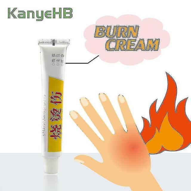 1pcs Anti-infection Cream Antibacterial Burn Wound Skin Care Ointment Burn Better Faster Inhibit Repair Herbal Medical Plaster on Productcaster.