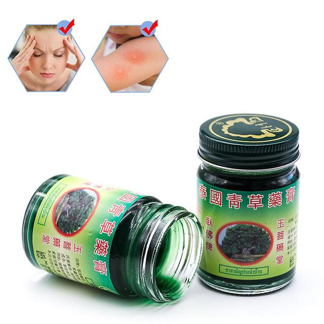 Xbedy 50g Thai Balsam Grüne Kräutersalbe Massage Muskelgelenke Verstauchungsschmerzen Balsam CNO.006242 on Productcaster.