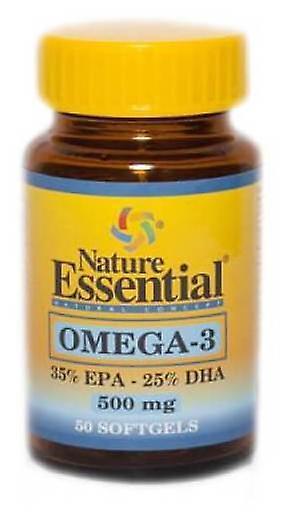 Nature Essential Omega-3 500mg 50 pearls 8435041322781 on Productcaster.