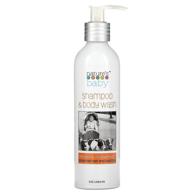 Nature's Baby Organics, Shampoo e Body Wash, Baunilha Tangerina, 8 oz (236,5 ml) on Productcaster.