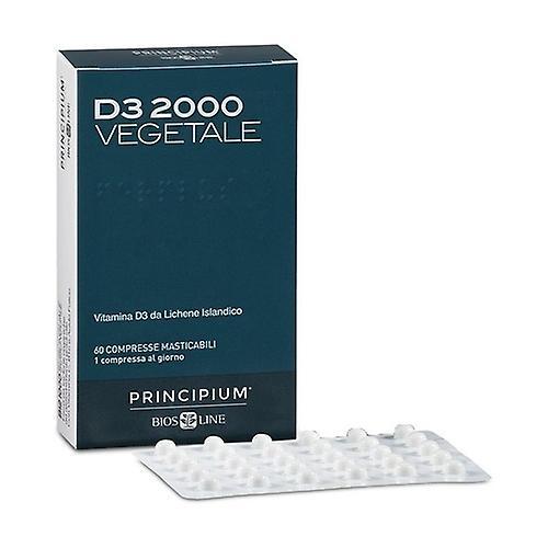 Principium D3 2000 Chewable, Immune-System Support 60 chewable tablets on Productcaster.